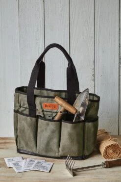 Tote, Garden Tool - Olive & Black