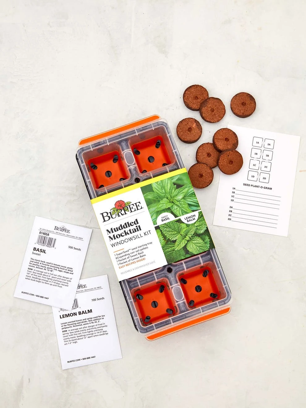 Herb Kit, Muddled Mocktail Windowsill - Image 2