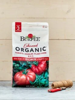 Plant Food, Burpee Enhanced Tomato + Edibles 8-4-4
