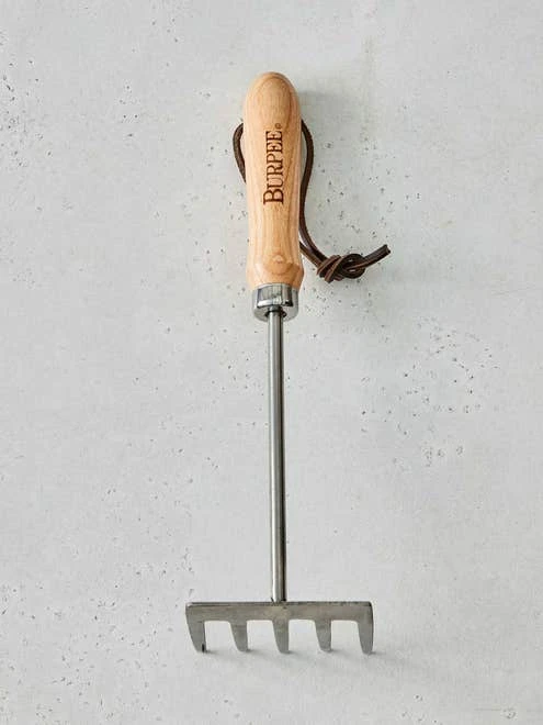 Garden Tools - Burpee Stainless Steel 5 Tine Rake - Image 8